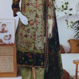 3 piece printed lawn suit
