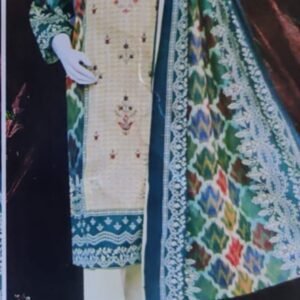 3 piece digital lawn suit